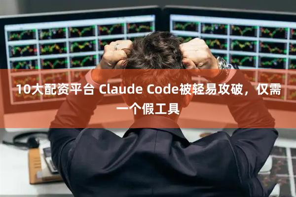 10大配资平台 Claude Code被轻易攻破，仅需一个假工具
